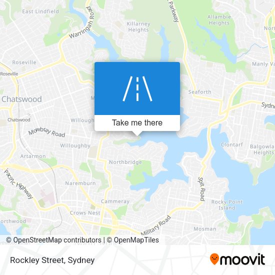 Rockley Street map