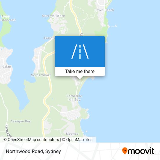 Northwood Road map
