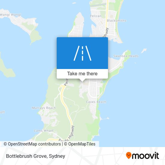 Bottlebrush Grove map