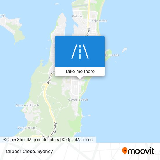 Clipper Close map