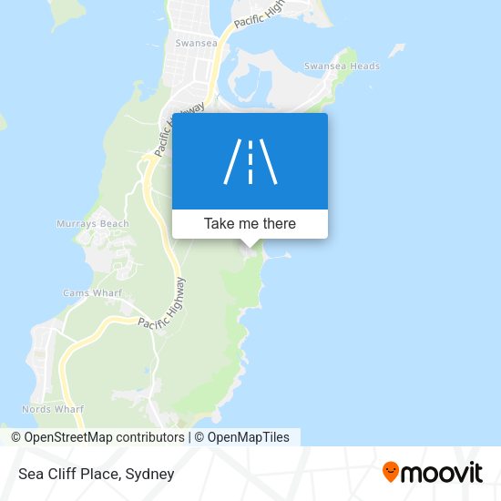 Sea Cliff Place map