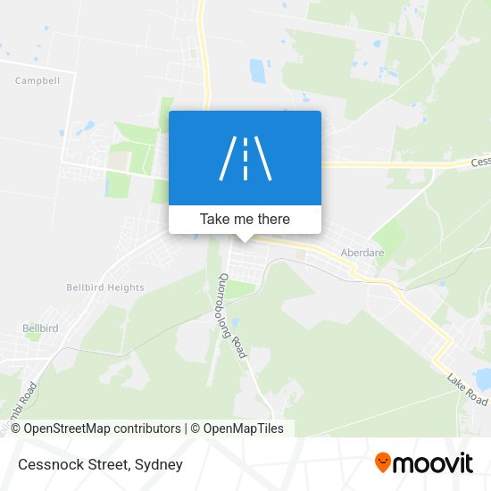 Cessnock Street map