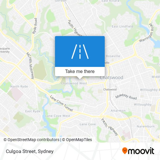 Culgoa Street map