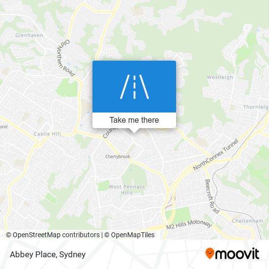 Abbey Place map