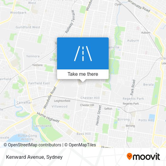 Kenward Avenue map