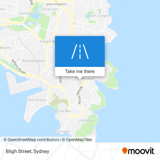 Bligh Street map