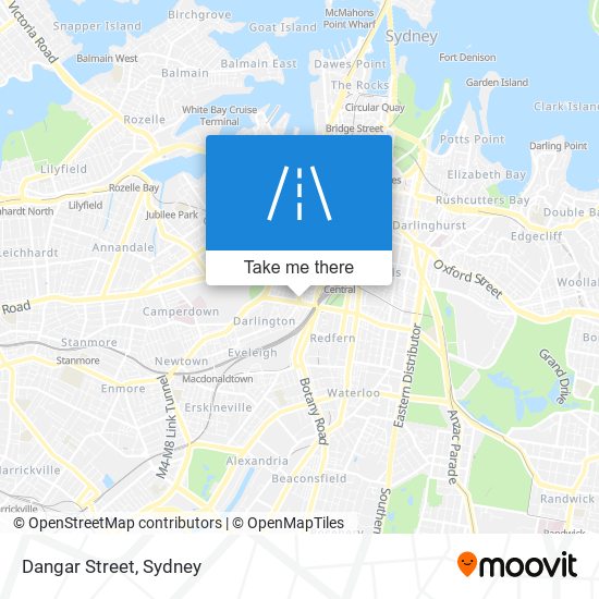 Dangar Street map