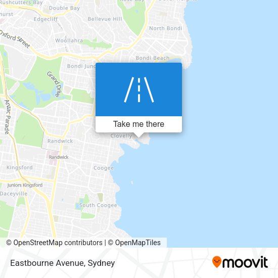 Eastbourne Avenue map