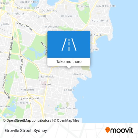 Mapa Greville Street