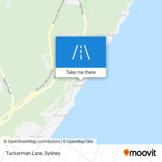 Tuckerman Lane map