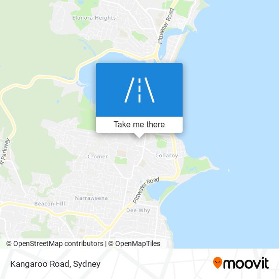 Kangaroo Road map