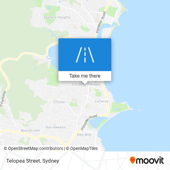 Telopea Street map