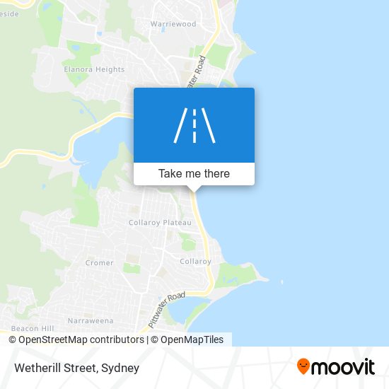 Wetherill Street map