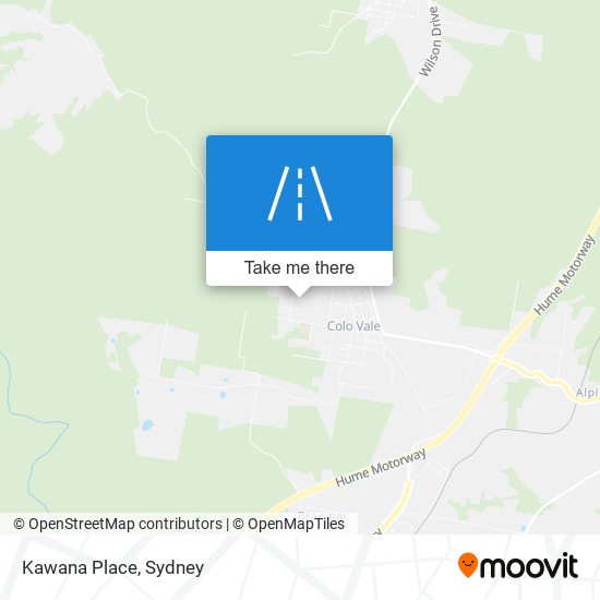 Kawana Place map