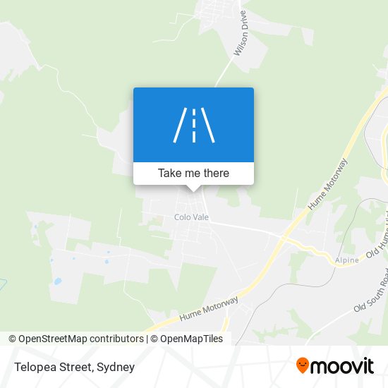 Telopea Street map