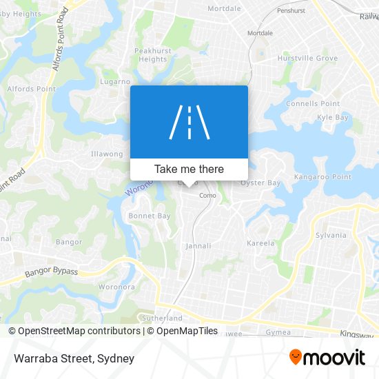 Warraba Street map