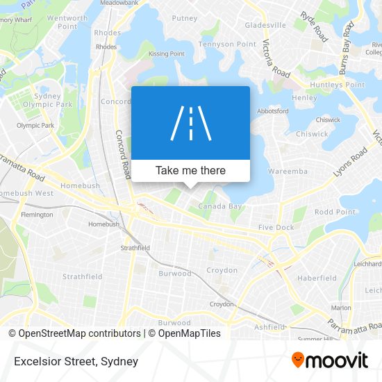 Excelsior Street map