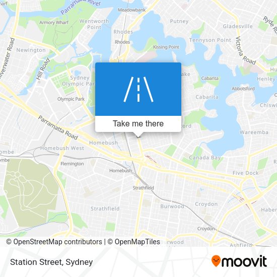 Station Street map
