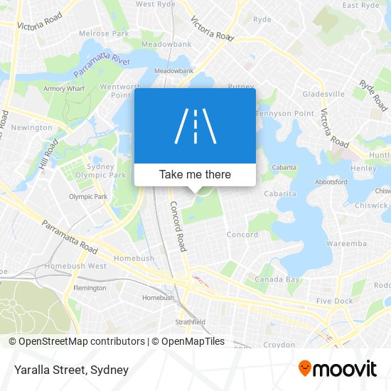 Yaralla Street map