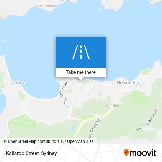 Kallaroo Street map