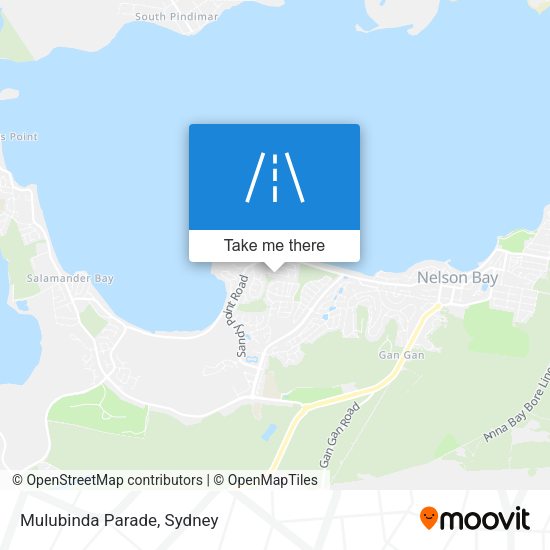 Mulubinda Parade map