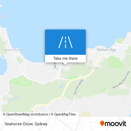 Seahorse Close map