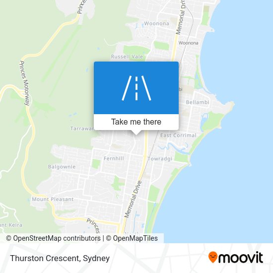 Thurston Crescent map