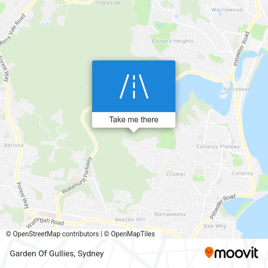 Garden Of Gullies map