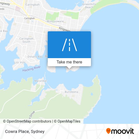 Cowra Place map