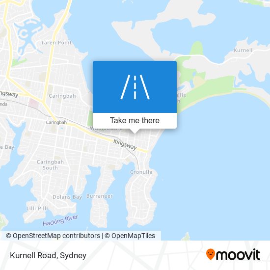 Mapa Kurnell Road