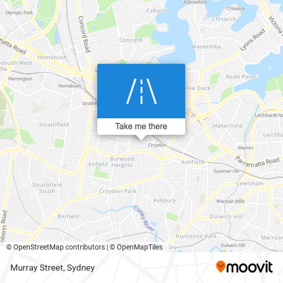 Mapa Murray Street