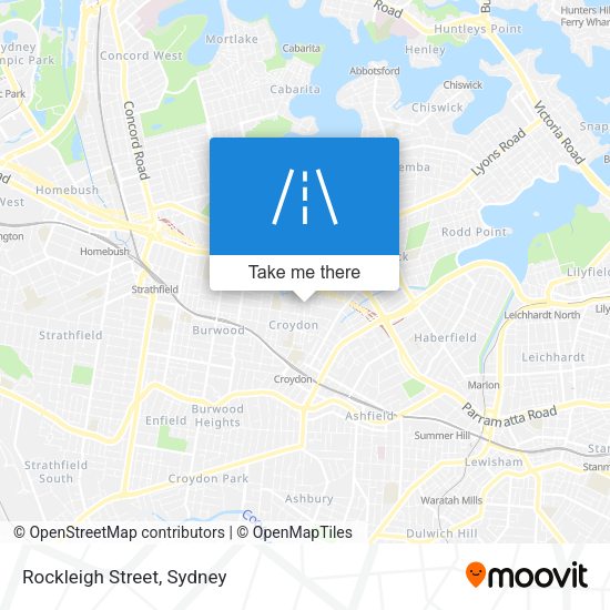 Rockleigh Street map