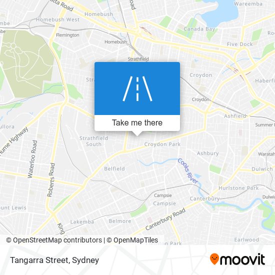 Tangarra Street map