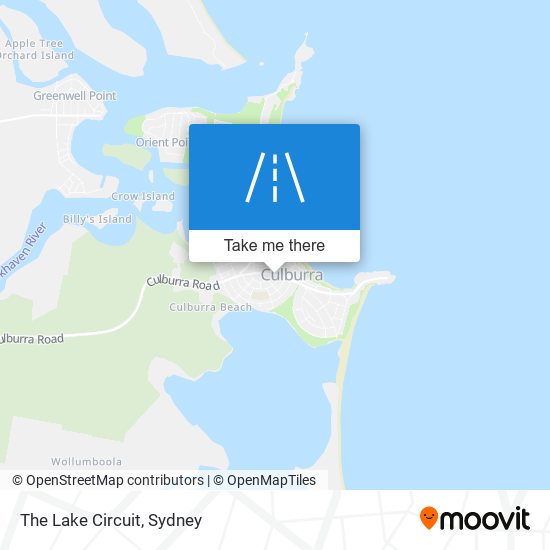 The Lake Circuit map