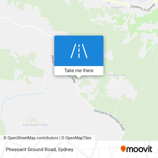 Pheasant Ground Road map