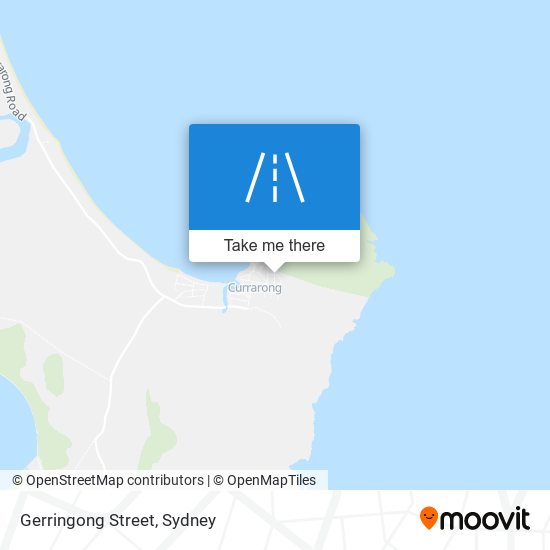 Gerringong Street map