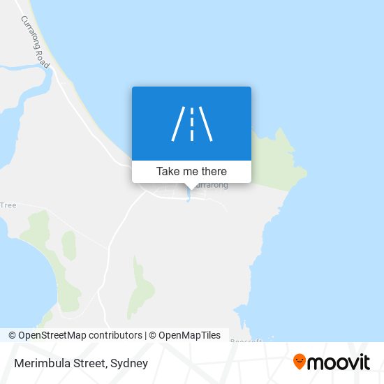 Mapa Merimbula Street