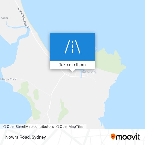 Mapa Nowra Road