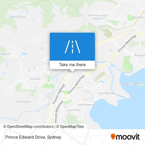 Prince Edward Drive map