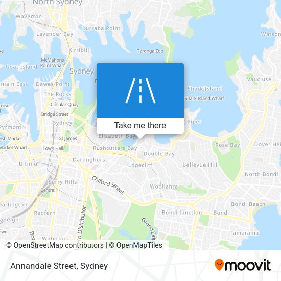 Annandale Street map