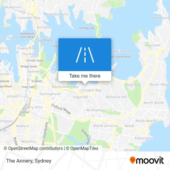 The Annery map