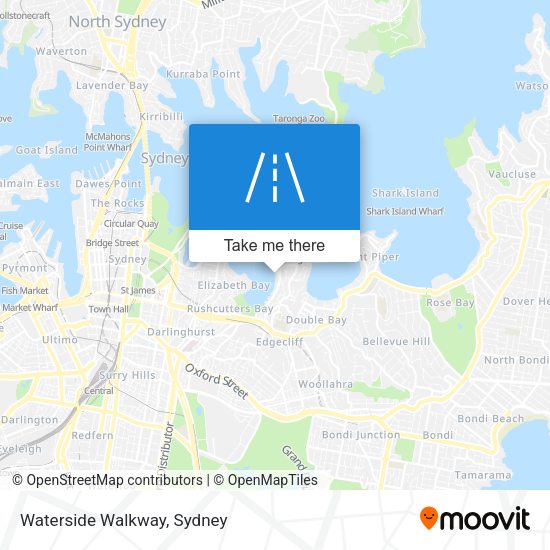 Waterside Walkway map
