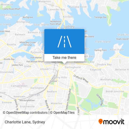 Charlotte Lane map