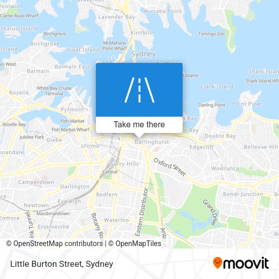 Little Burton Street map