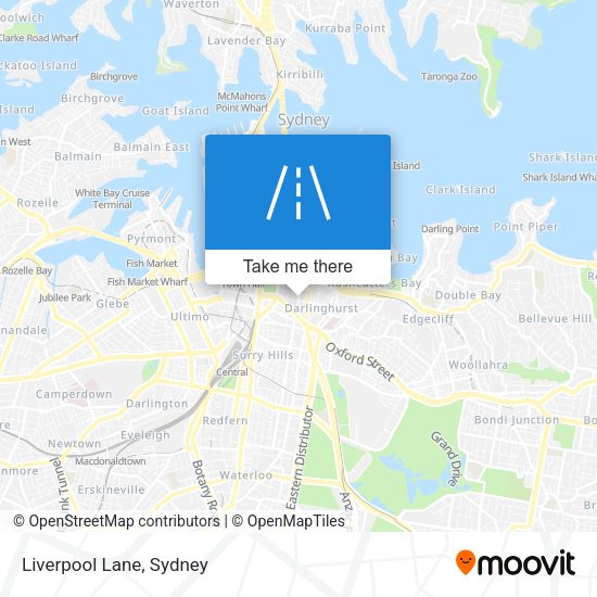 Liverpool Lane map