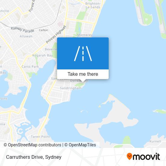 Carruthers Drive map