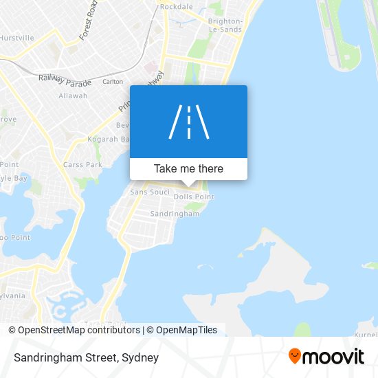 Sandringham Street map