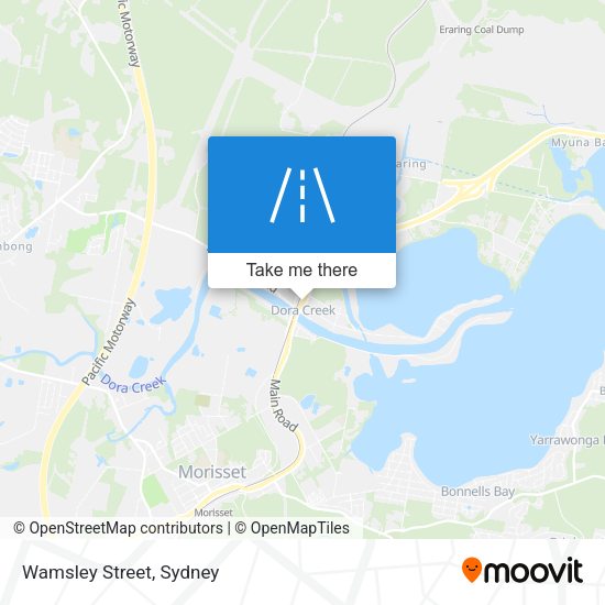 Wamsley Street map