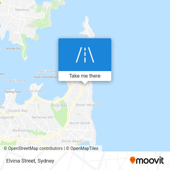 Elvina Street map