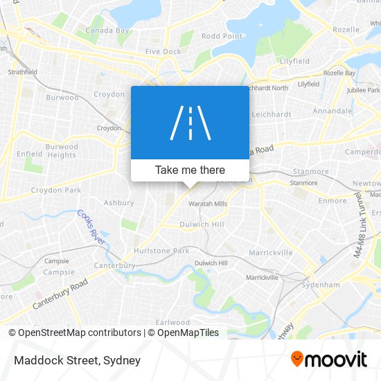 Maddock Street map